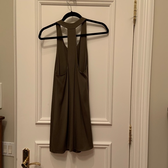 Alice + Olivia silk T-back mini dress - Picture 5 of 7